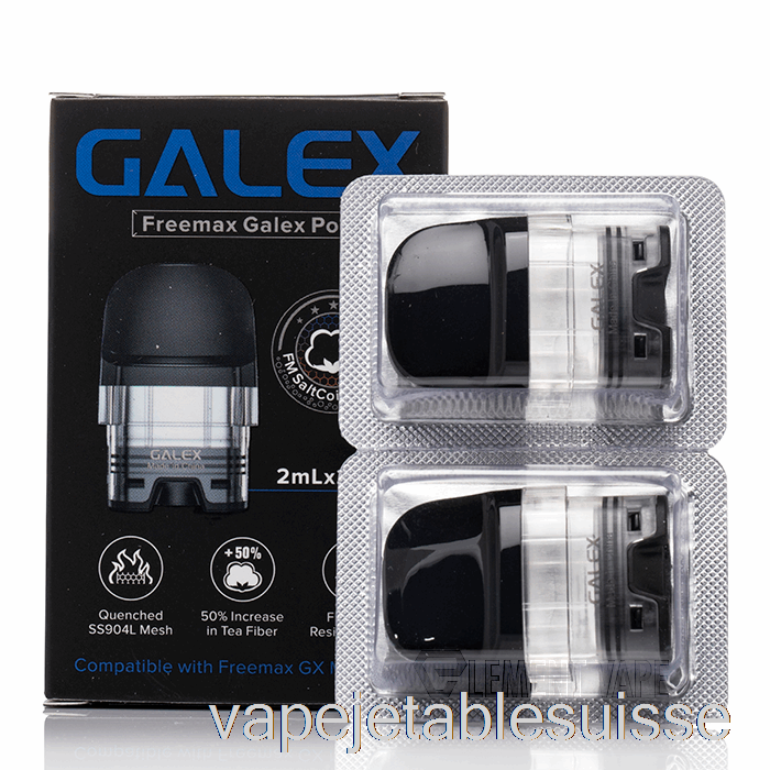 Vape Suisse Freemax Galex Dosettes De Remplacement Dosettes Rechargeables De 2 Ml